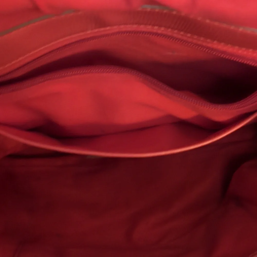 Dooney & Bourke Coral Tote with Brown Accents - Picture 7 of 12